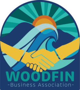 Woodfin Business association logo