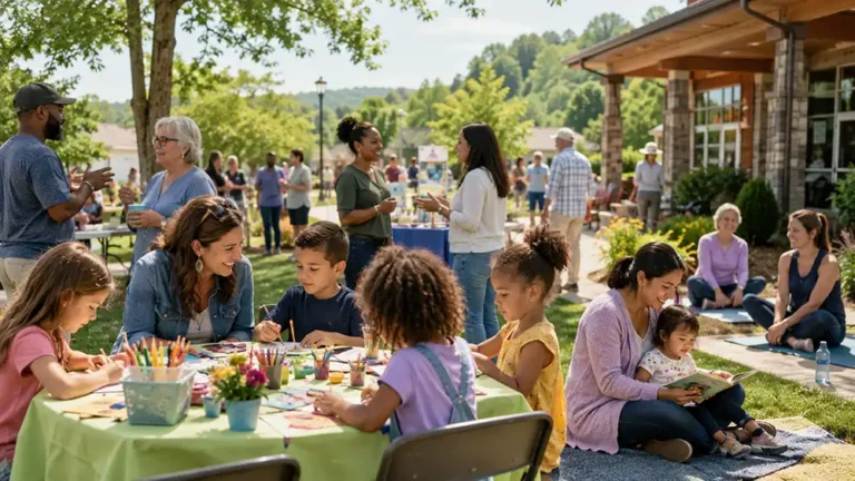 Community organizations and local resources in Woodfin, North Carolina
